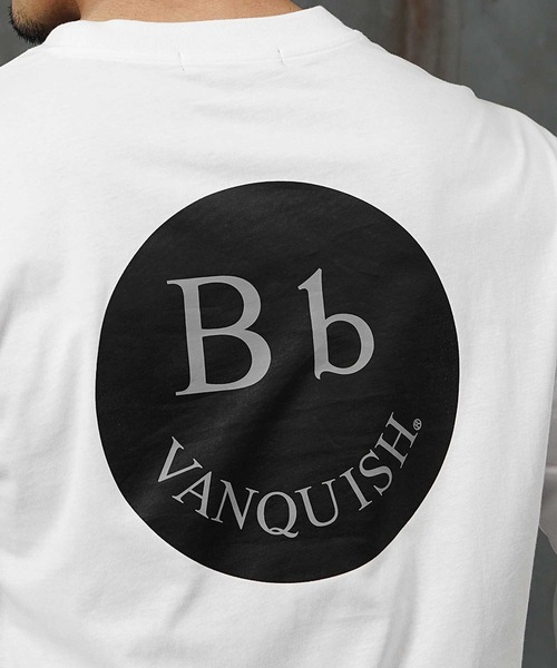 BLACK by VANQUISH(ブラックバイバンキッシュ)の「バックモチーフ長袖カットソー メンズ BLACK by VANQUISH ブラックバイバンキッシュ(Tシャツ/カットソー・メンズ・ホワイト/ブラック・M/L/XL)」の11枚目の写真
