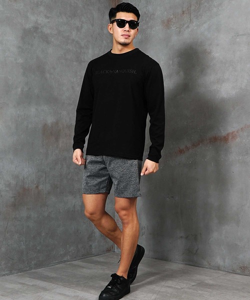 BLACK by VANQUISH(ブラックバイバンキッシュ)の「バックモチーフ長袖カットソー メンズ BLACK by VANQUISH ブラックバイバンキッシュ(Tシャツ/カットソー・メンズ・ホワイト/ブラック・M/L/XL)」の10枚目の写真