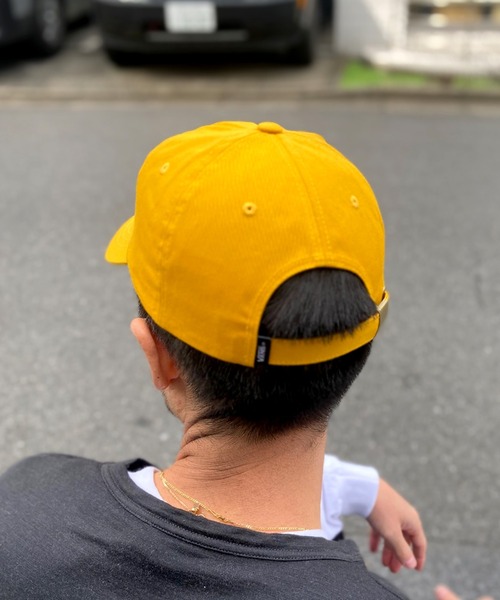 VANS(バンズ)の「【VANS】ヴァンズ CURVED BILL JOCKEY ストラップバックキャップ VN0A36IU(キャップ・メンズ・ブラック/ネイビー/オレンジ/バイオレット/イエロー・FREE)」の17枚目の写真