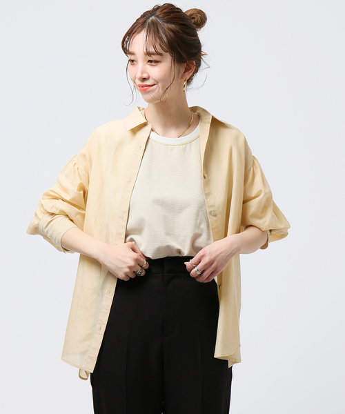 B.C STOCK（ベーセーストック）の「ボーダースリーブレス プルオーバー（Tシャツ/カットソー・レディース・ブラック/ベージュ/グリーン/ブルー/レッド・FREE）」の10枚目の写真