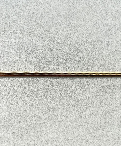 CEMONEMO（セモネモ）の「【金属アレルギー対応】 スネークチェーン ネックレス 2mm 40cm / サージカルステンレス 316L（ネックレス・レディース・シルバー/ゴールド・FREE）」の14枚目の写真