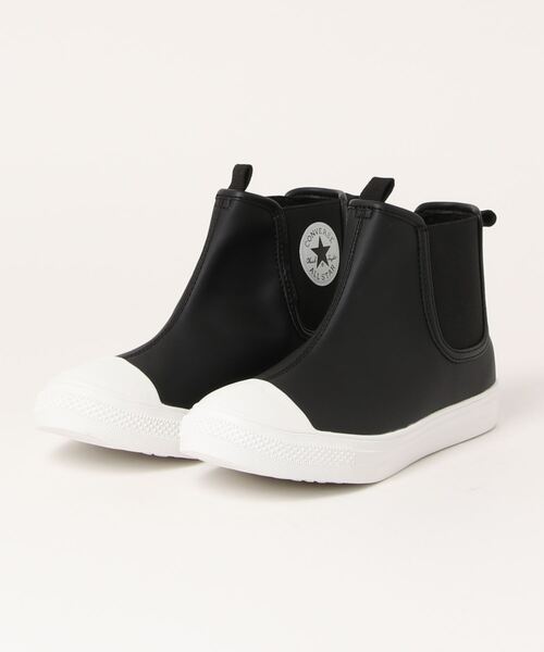 CONVERSE(コンバース)の「CHILD ALL STAR LIGHT WR SL SIDEGORE HI / チャイルド オールスター ライト WR SL サイドゴア HI(スニーカー・キッズ・ブラック・11/1/9/10/13/8/12)」の1枚目の写真