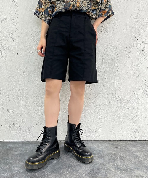 apres jour mignon(アプレジュールミニョン)の「ハーフパンツ【ZOZOTOWN限定アイテム】(その他パンツ・レディース・ネイビー/ベージュ/ブラック・フリー/X-LARGE)」の8枚目の写真