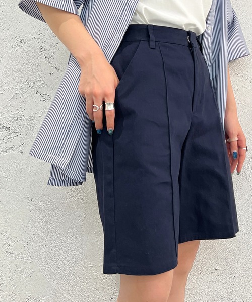 apres jour mignon(アプレジュールミニョン)の「ハーフパンツ【ZOZOTOWN限定アイテム】(その他パンツ・レディース・ネイビー/ベージュ/ブラック・フリー/X-LARGE)」の17枚目の写真