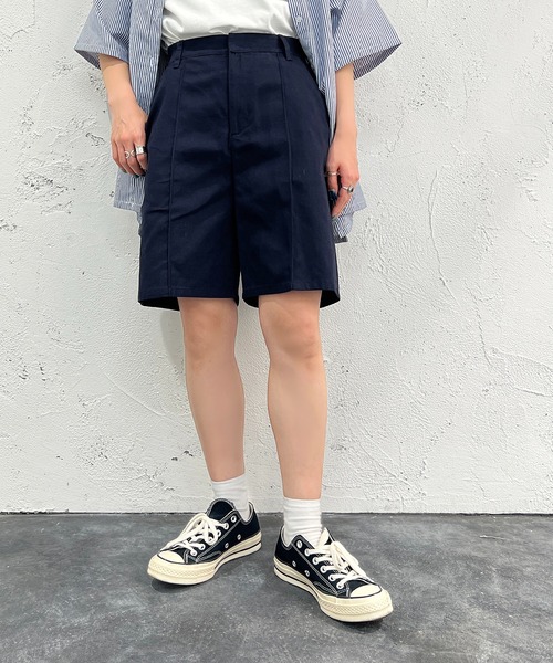 apres jour mignon(アプレジュールミニョン)の「ハーフパンツ【ZOZOTOWN限定アイテム】(その他パンツ・レディース・ネイビー/ベージュ/ブラック・フリー/X-LARGE)」の4枚目の写真