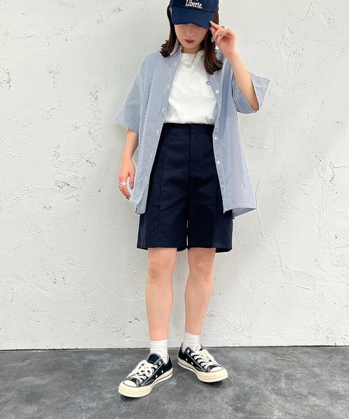 apres jour mignon(アプレジュールミニョン)の「ハーフパンツ【ZOZOTOWN限定アイテム】(その他パンツ・レディース・ネイビー/ベージュ/ブラック・フリー/X-LARGE)」の21枚目の写真