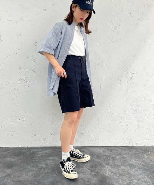 apres jour mignon(アプレジュールミニョン)の「ハーフパンツ【ZOZOTOWN限定アイテム】(その他パンツ・レディース・ネイビー/ベージュ/ブラック・フリー/X-LARGE)」の22枚目の写真