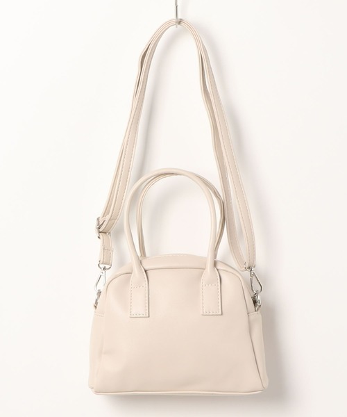 CLEA（クレア）の「ミニボストンショルダーバッグ（ボストンバッグ・レディース・ブラック/ブラウン/アイボリー・FREE）」の22枚目の写真