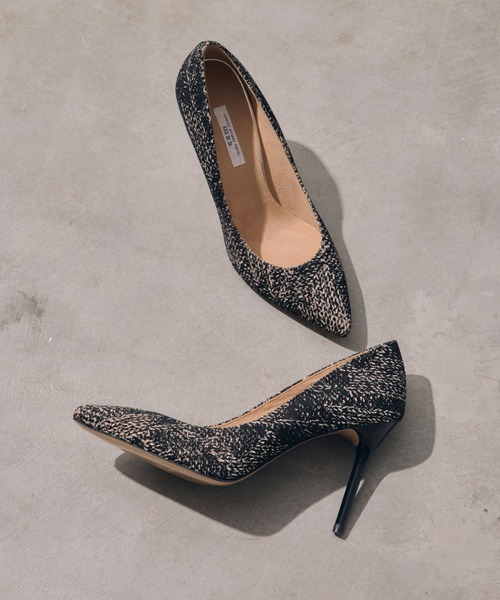 SEVEN TWELVE THIRTY（セヴントゥエルヴサーティー）の「スティレットヒールポインテッドパンプス（パンプス・レディース・ブラック/ネイビー/ピンク/グレー/グレイッシュベージュ/ライトグリーン/ダークブラウン/ブラック系その他・23.5cm/24cm/23cm/22.5cm/22cm/24.5cm）」の2枚目の写真