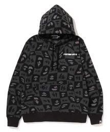 A BATHING APE（アベイシングエイプ）の「BAPE DISTORTION PULLOVER HOODIE M（パーカー）」