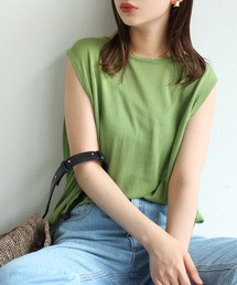 andme | リネンタッチノースリーブニット(ニット/セーター)