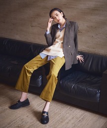 N.（N. Natural Beauty Basic） | 【松井愛莉さん着用】《n.'look》◆シャイニーコーデュロイパンツ(その他パンツ)