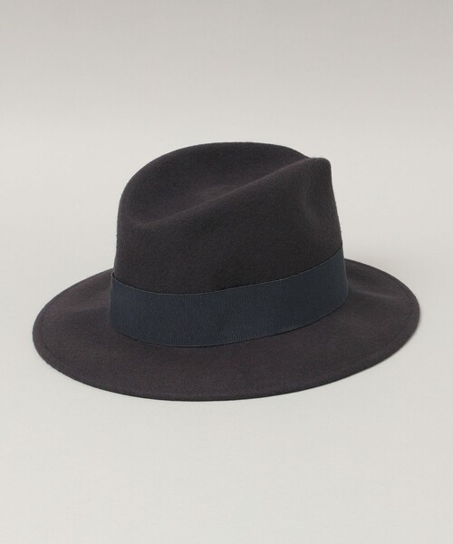 GRILLO（グリーロ）の「GRILLO: フェルト ハット（ハット・メンズ・ブラック/ブラウン/グレー・ONE SIZE）」の5枚目の写真