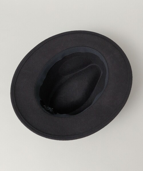 GRILLO（グリーロ）の「GRILLO: フェルト ハット（ハット・メンズ・ブラック/ブラウン/グレー・ONE SIZE）」の4枚目の写真