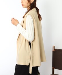 DRESKIP | サイドベルトジレ(ベスト)