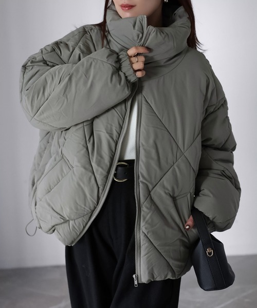 Riberry（リベリー）の「スタンドカラーキルティングダウン（ダウン