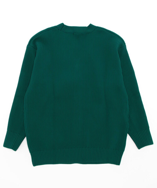 BACK NUMBER（バックナンバー）の「【BACK NUMBER】オーバーサイズニットカーデ（カーディガン/ボレロ・メンズ・ブラック/ブルー/グリーン/ライトベージュ・M/L/XL）」の5枚目の写真