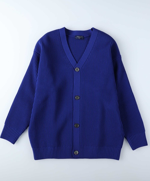 BACK NUMBER（バックナンバー）の「【BACK NUMBER】オーバーサイズニットカーデ（カーディガン/ボレロ・メンズ・ブラック/ブルー/グリーン/ライトベージュ・M/L/XL）」の17枚目の写真