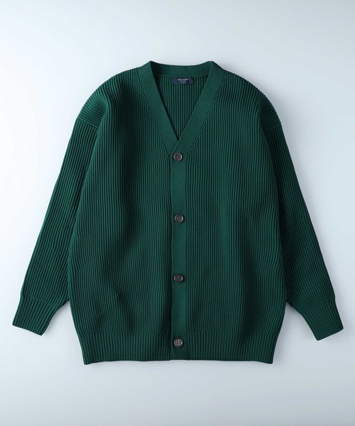 BACK NUMBER（バックナンバー）の「【BACK NUMBER】オーバーサイズニットカーデ（カーディガン/ボレロ・メンズ・ブラック/ブルー/グリーン/ライトベージュ・M/L/XL）」の13枚目の写真