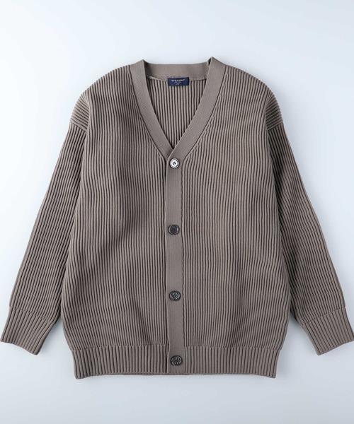 BACK NUMBER（バックナンバー）の「【BACK NUMBER】オーバーサイズニットカーデ（カーディガン/ボレロ・メンズ・ブラック/ブルー/グリーン/ライトベージュ・M/L/XL）」の12枚目の写真