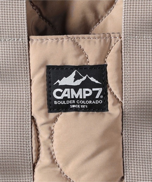 CAMP7（キャンプセブン）の「【CAMP7】キルティングスクエアバッグ（ショルダーバッグ・レディース・ブラック/ベージュ・ONE SIZE）」の10枚目の写真
