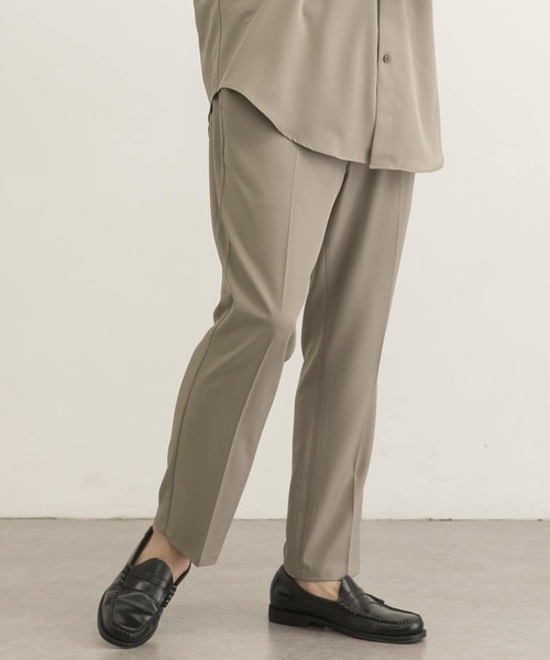 URBAN RESEARCH(アーバンリサーチ)の「URBAN RESEARCH iD ジェシーツイルストレッチイージーパンツ(その他パンツ・メンズ・ネイビー/ベージュ系その他/グリーン・MEDIUM/LARGE)」の9枚目の写真