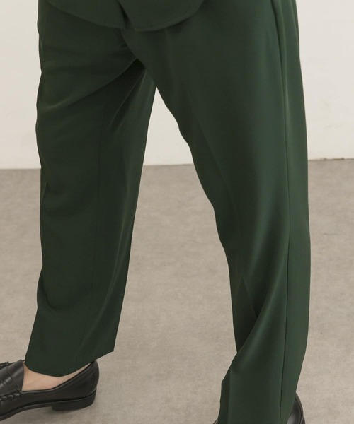 URBAN RESEARCH(アーバンリサーチ)の「URBAN RESEARCH iD ジェシーツイルストレッチイージーパンツ(その他パンツ・メンズ・ネイビー/ベージュ系その他/グリーン・MEDIUM/LARGE)」の21枚目の写真