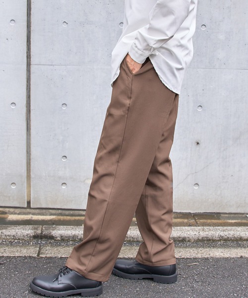 SETUP7(セットアップセブン)の「【SETUP7】センタープレスタックパンツ SCCH77(その他パンツ・メンズ・ブラック/ブラウン・4/5)」の4枚目の写真