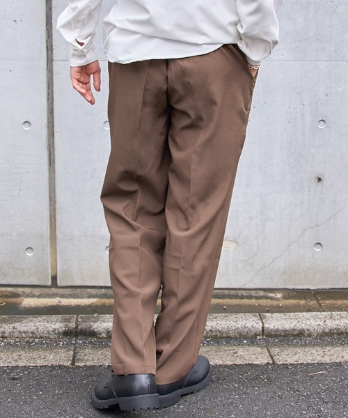 SETUP7(セットアップセブン)の「【SETUP7】センタープレスタックパンツ SCCH77(その他パンツ・メンズ・ブラック/ブラウン・4/5)」の5枚目の写真