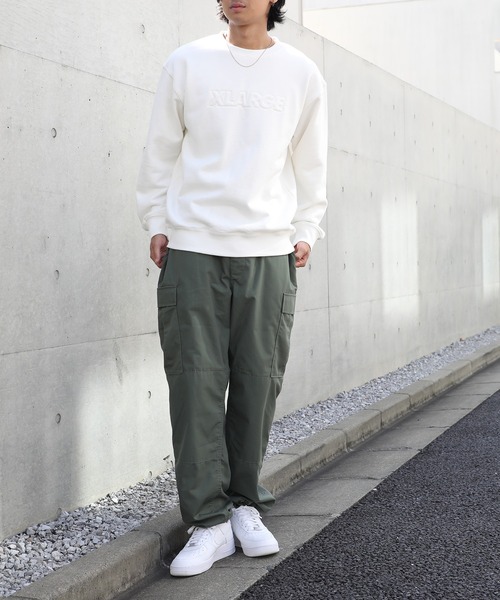 XLARGE エクストララージ トレーナー EMBROIDERY ZEBRA LOGO