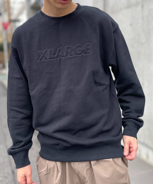 セール】【XLARGE】ロゴスウェット 長袖トレーナー（スウェット