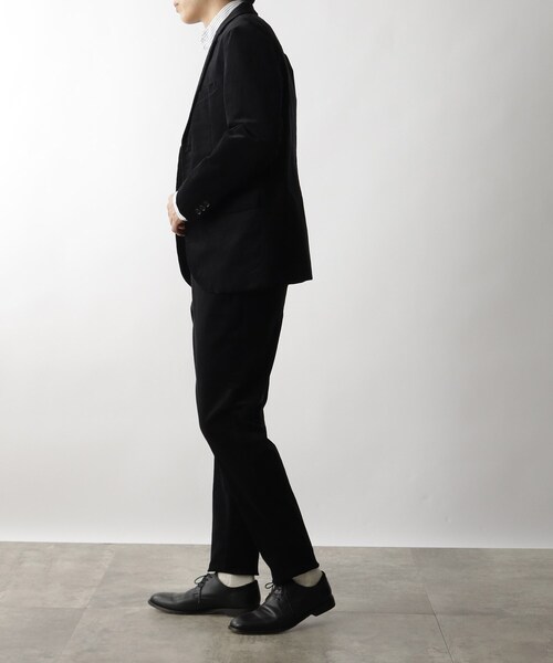 THE SHOP TK （ザ ショップ ティーケー ）の「◆【セットアップ対応可】ストレッチコーデュロイジャケット（スーツジャケット・メンズ・キャメル/ブラック/オリーブ・05/04/02/03/01）」の8枚目の写真