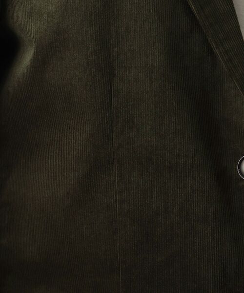 THE SHOP TK （ザ ショップ ティーケー ）の「◆【セットアップ対応可】ストレッチコーデュロイジャケット（スーツジャケット・メンズ・キャメル/ブラック/オリーブ・05/04/02/03/01）」の10枚目の写真