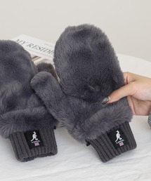 KANGOL フェイクファーミトン