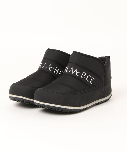 CECIL McBEE(セシルマクビー)の「【CECIL McBEE】セシルマクビー ダウン調モック CML-575(スニーカー・レディース・ベージュ/ブラック・S/M/L/LL)」の1枚目の写真