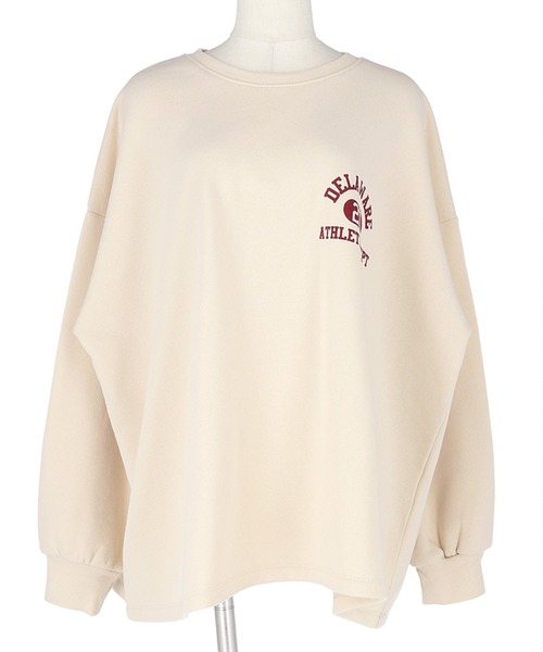 coca（coca）（コカ）の「裏起毛アソートプリントスウェット（スウェット・レディース・ブルー/アイボリー/チャコール/イエロー・M/L）」の21枚目の写真