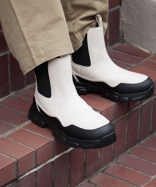 SHAKA(シャカ)の「【SHAKA / シャカ】TREK CHELSEA AT サイドゴアブーツ レインブーツ(ブーツ・メンズ・キナリ/ブラック・8/7/9)」の18枚目の写真