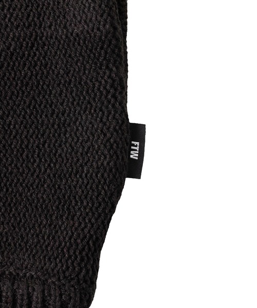FTW(エフティダブリュー)の「STRIPED KNIT SHIRT(ニット/セーター・メンズ・ブラック/マスタード/アイボリー・LARGE/MEDIUM)」の22枚目の写真