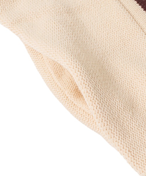 FTW(エフティダブリュー)の「STRIPED KNIT SHIRT(ニット/セーター・メンズ・ブラック/マスタード/アイボリー・LARGE/MEDIUM)」の12枚目の写真
