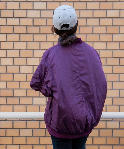 INTERPLAY（インタープレイ）の「【INTERPLAY select】ルーズ MA-1（MA-1・レディース・ブラック/ベージュ/パープル/グリーン・FREE）」の17枚目の写真