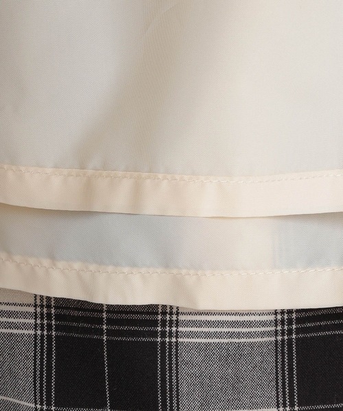 LOWRYS FARM（ローリーズファーム）の「チェックマーメイドスカート２　344639（スカート・レディース・カーキ/ブラウン/ブラック・MEDIUM/LARGE）」の14枚目の写真