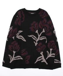 Lui's | フラワージャガードニット(ニット/セーター)