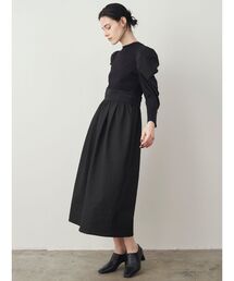 ELENDEEK | タックベルトF&Fワンピース(ワンピース)