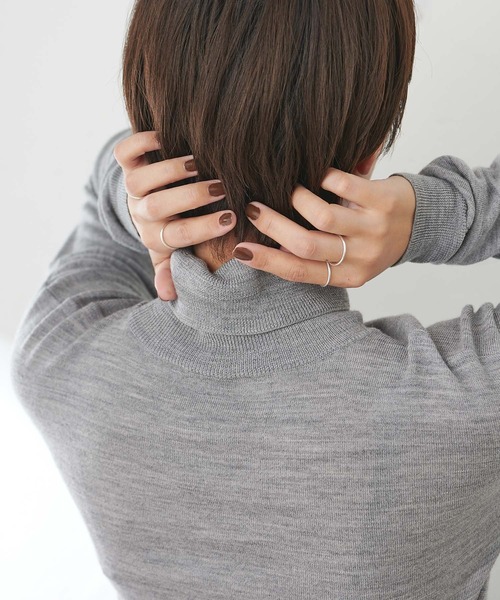 ear PAPILLONNER（イアパピヨネ）の「（WEB限定）スターリングシルバーシンプルリング（リング・レディース・シルバー系その他5/ゴールド系その他3・9/11/13/15 ）」の12枚目の写真
