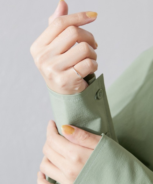 ear PAPILLONNER（イアパピヨネ）の「（WEB限定）スターリングシルバーシンプルリング（リング・レディース・シルバー系その他5/ゴールド系その他3・9/11/13/15 ）」の22枚目の写真