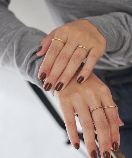 ear PAPILLONNER（イアパピヨネ）の「（WEB限定）スターリングシルバーシンプルリング（リング・レディース・シルバー系その他5/ゴールド系その他3・9/11/13/15 ）」の10枚目の写真