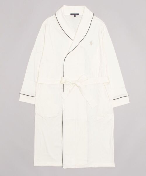 POLO RALPH LAUREN HOME（ポロ ラルフ ローレン ホーム）の「ソフトスムース ガウン M（ガウン/バスローブ・レディース・ナチュラル・ONE）」の2枚目の写真