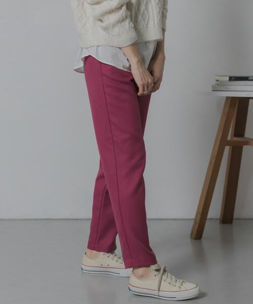 URBAN RESEARCH Sonny Label(アーバンリサーチサニーレーベル)の「TRカラーストレートパンツ(その他パンツ・レディース・ブラック/ブルー/ピンク・36/38)」の6枚目の写真