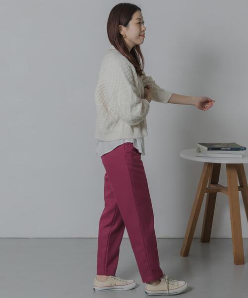 URBAN RESEARCH Sonny Label(アーバンリサーチサニーレーベル)の「TRカラーストレートパンツ(その他パンツ・レディース・ブラック/ブルー/ピンク・36/38)」の10枚目の写真