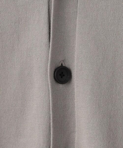 green label relaxing（グリーンレーベルリラクシング）の「スビンHT テンジク Vネック カーディガン（カーディガン/ボレロ・メンズ・ライム/ネイビー/ベージュ・L/XL/M/S）」の19枚目の写真